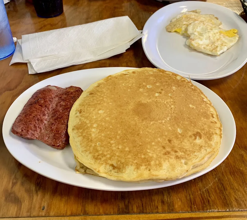 Pancakes and Eggs
